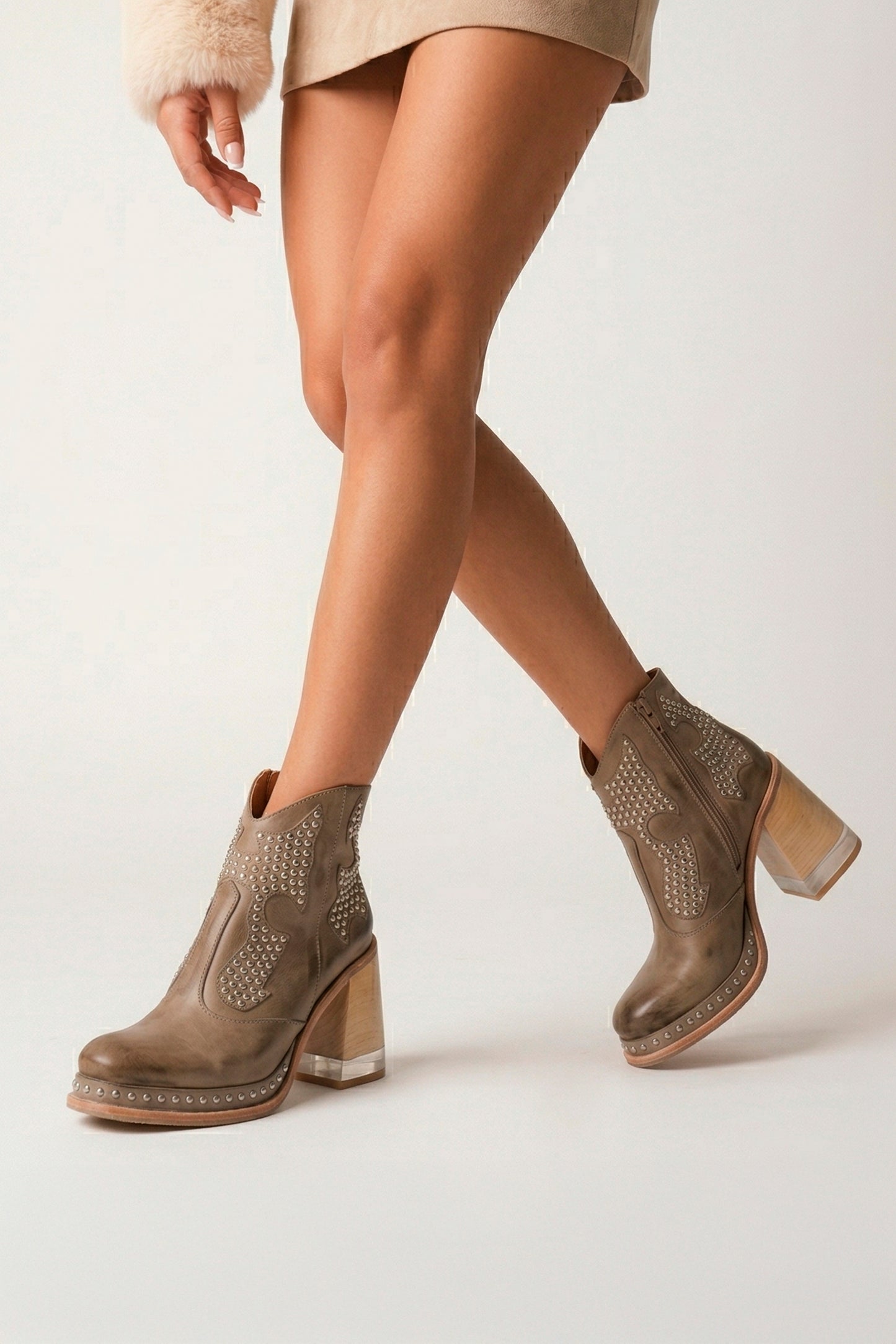 BOTA CELINA PIEL